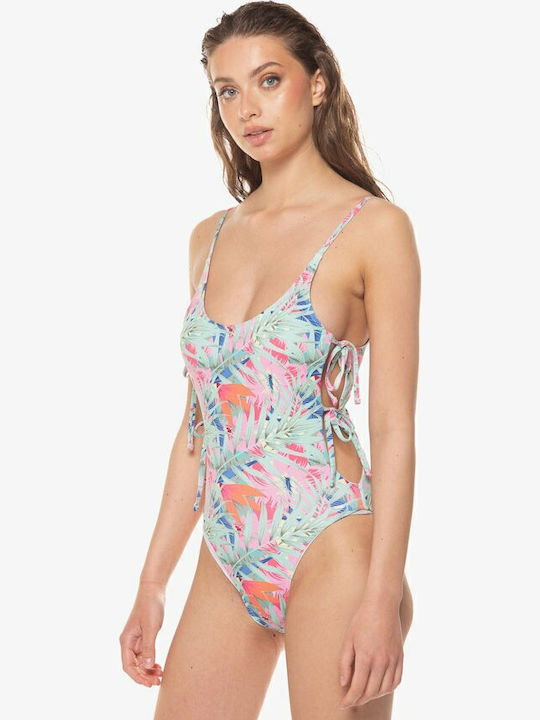 Blair Badeanzug Blumen Washed Pink