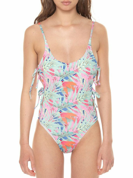 Blair Badeanzug Blumen Washed Pink