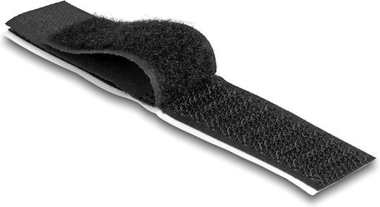 DeLock Δεματικά Καλωδίων Πλαστικά 110mmx20mm σε Μαύρο χρώμα (10τμχ) (19098)