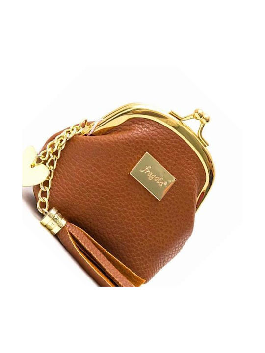 Small coin purse Fragola PC-08-Brown