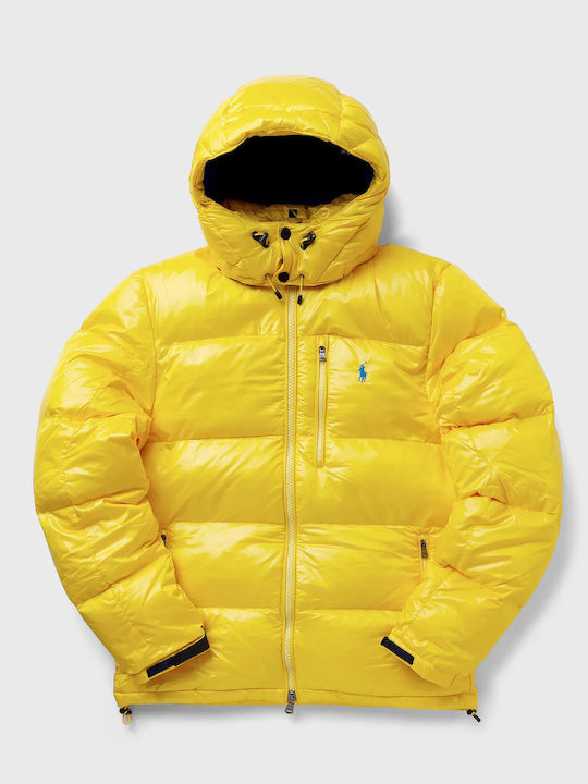 Ralph Lauren Men's Winter Jacket Waterproof Yellow