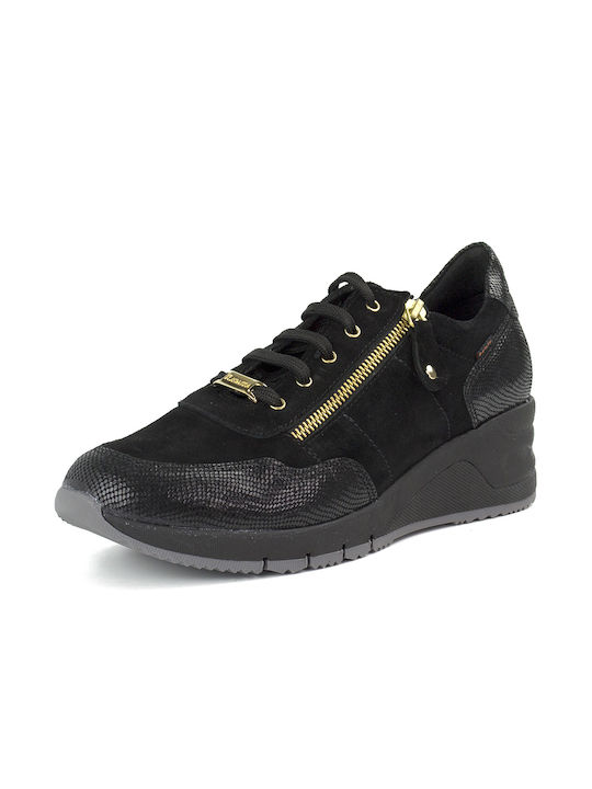 Ragazza Damen Sneakers Schwarz