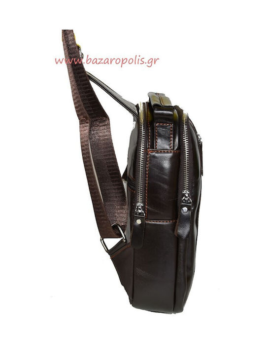 Crossbody AC 8693 кафяво Кафяво Crossbody AC 8693 кафяво