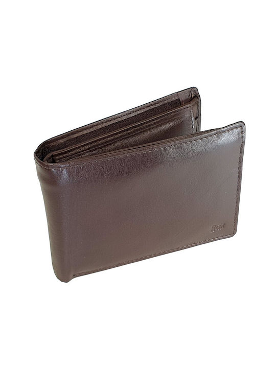 Leather wallet RCM Z33 Brown