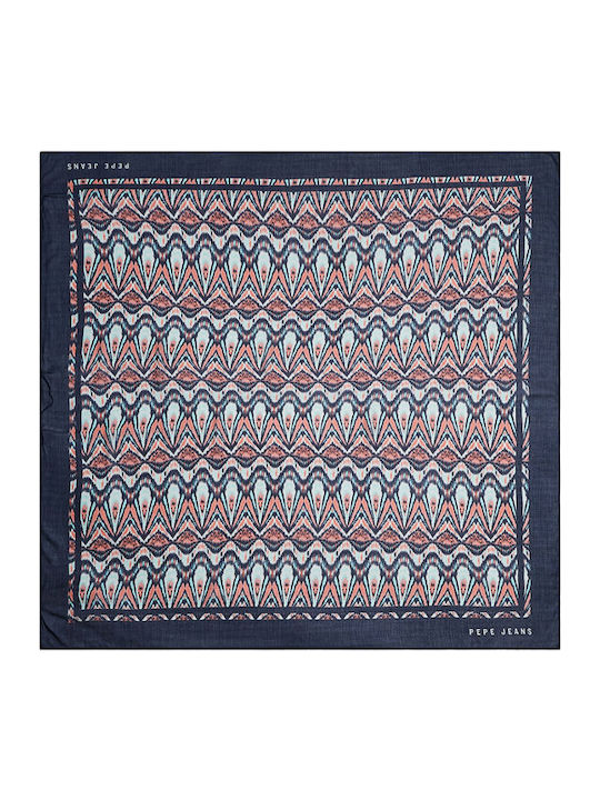 Pepe Jeans Γυναικείο Φουλάρι Navy Μπλε