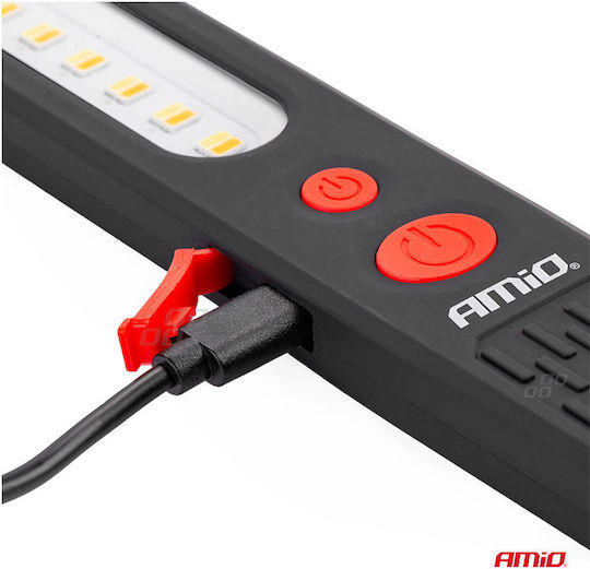 AMiO Arbeitslampe Batterie LED mit einer Helligkeit von bis zu 400lm