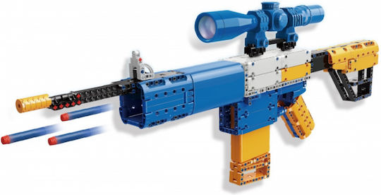 Qman Τουβλάκια Automatic Rifle για 8+ Ετών 629τμχ