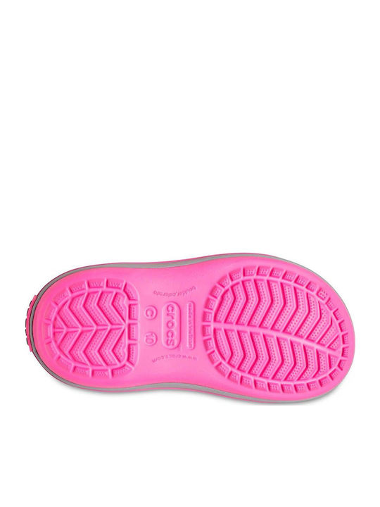 Winter Puff Anatomical Kids Snow Boots Fuchsia