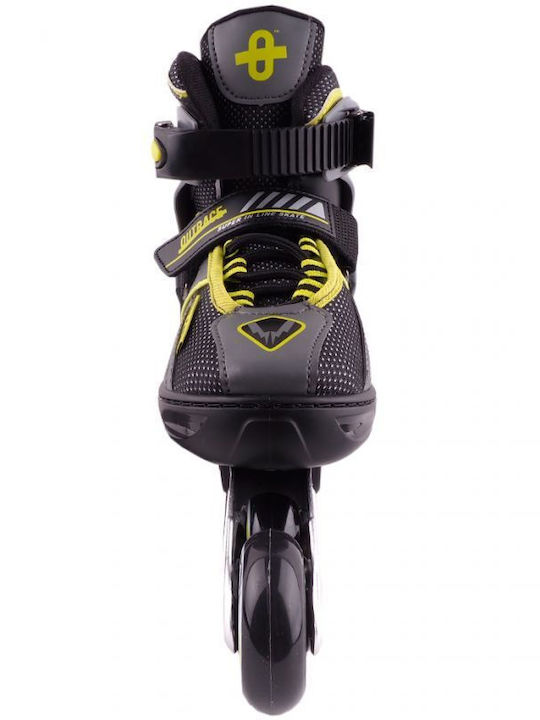 Outrace PW-126B-79 Inline Rollers Μαύρα-Κίτρινα Ενηλίκων/Παιδικά