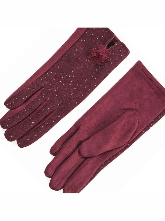 Burgundy Handschuhe