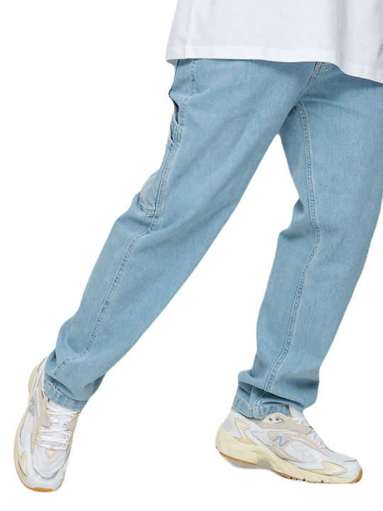 Garyville Carpenter Men's Jeans Pants with Regular Straight Fit Vntg Blue