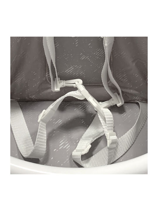 Lorelli Cookie Foldable Baby Highchair White Teddy Bear