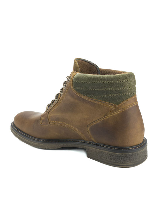 Leather Tabac Brown Boots