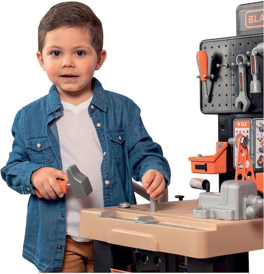 Smoby Black & Decker Mega Center Für Kinder-Abarbeitsbänke Ab 3 Jahren 103 cm