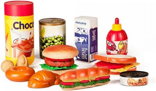 Miniland Cooking Game / Kitchenware Set of Various Foods 12pcs