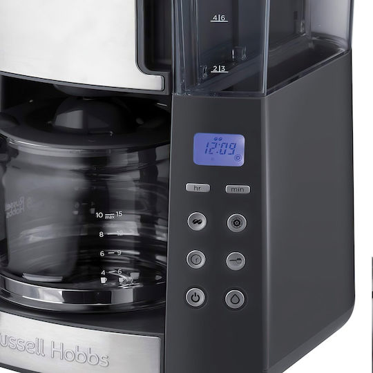 Russell Hobbs Programmable Filter Coffee Machine 1000W Silver