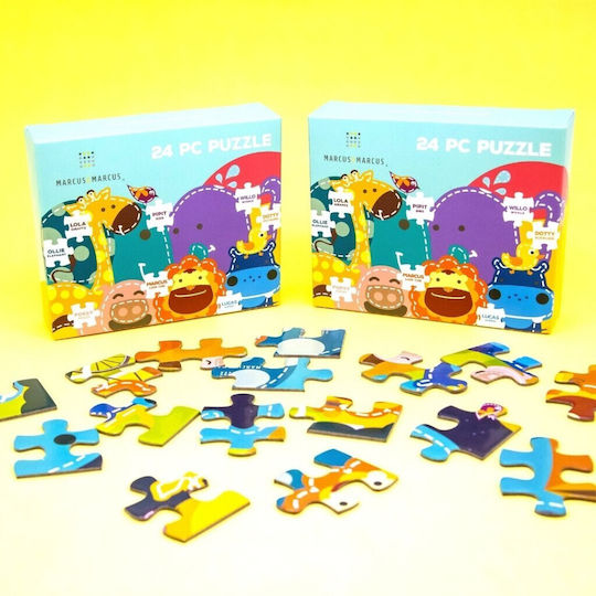 Παιδικό Puzzle Ζωάκια για 1+ Ετών 24pcs Marcus & Marcus