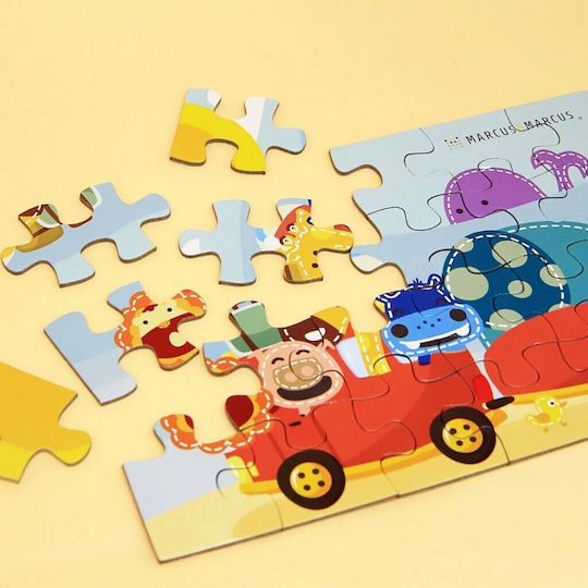 Kids Puzzle Animals for 2+ years+ Years 24pcs Marcus & Marcus