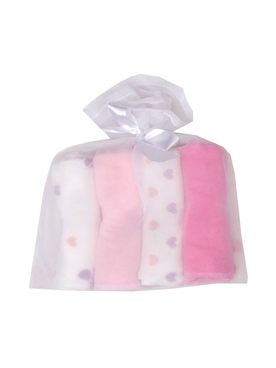 Viopros Cotton Shoulder Burp Cloths Multicolour 23x23cm. 8pcs