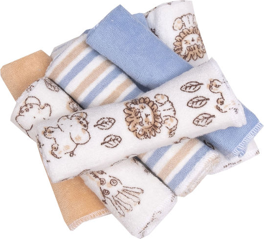 Viopros Schultertuch Burp Cloth 23x23cm 8 Stück