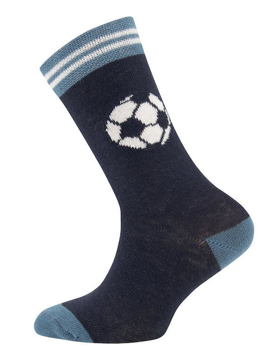 Ewers Boys 2 Pack Knee-High Socks Blue