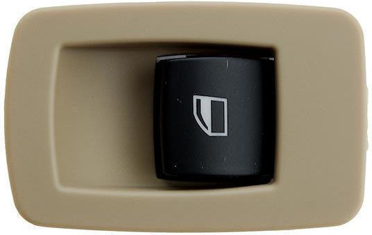 NTY Car Window Switch for BMW E53 / E90 / E91 / X3 / X5 / X6 3pin Beige