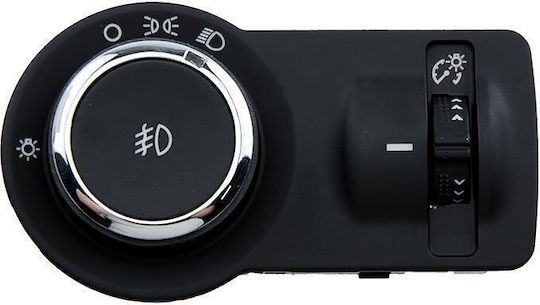 NTY Car Light Switch for Chevrolet Cruze 2009+ Black