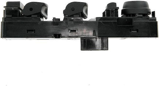 NTY Διακόπτης Παραθύρων Αυτοκινήτου για BMW F10 /F06/F07/F11/F18/F25 6pin Μαύρο