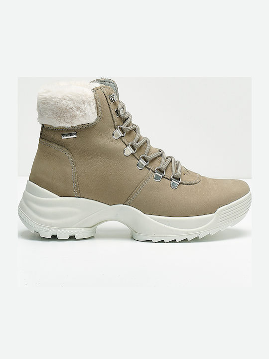 Leder Stiefeletten Damen Pietra