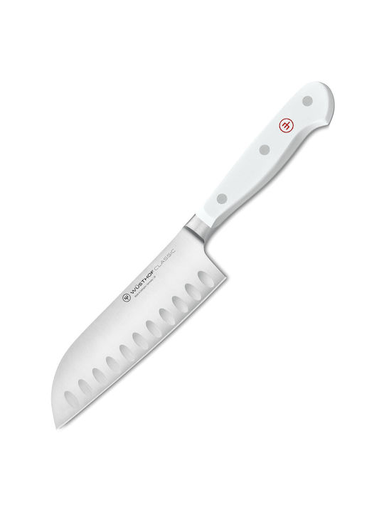 Wusthof Classic Santoku Knife of Stainless Steel White 14cm 1040231314