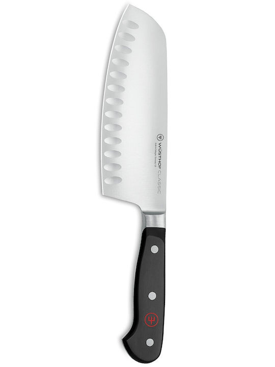 Wusthof Classic Μαχαίρι Nakiri από Ανοξείδωτο Ατσάλι Black 17cm