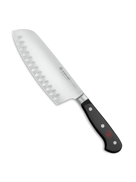 Wusthof Classic Μαχαίρι Nakiri από Ανοξείδωτο Ατσάλι Black 17cm