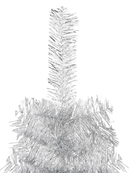 Christmas Tree Wall 150cm with 176 Branches Silver