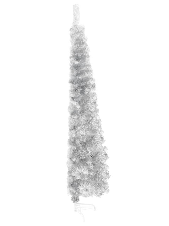 Christmas Tree Wall 150cm with 176 Branches Silver