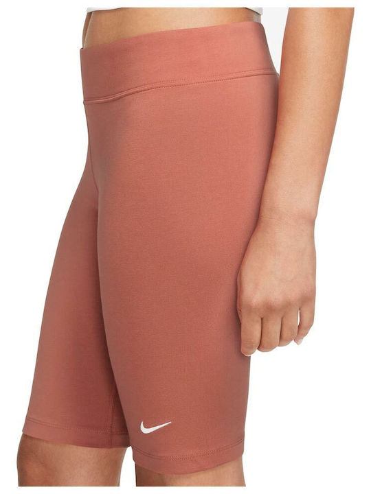 SPORTSWEAR ESSENTIAL Women's Bike Training Legging High Waisted Coral