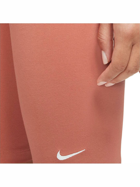 SPORTSWEAR ESSENTIAL Women's Bike Training Legging High Waisted Coral
