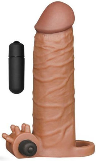 Lovetoy Pleasure X-Tender Brown 17.5cm