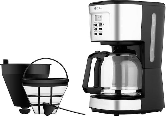 ECG KP 2125 Καφετιέρα Φίλτρου 900W Silver