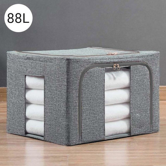 GlobalExpress material textil Husă pentru Haine / Pătură/Duvet / Costum / Haina / Pantofi / Legături / Rochii / Lenjerie intimă / Șosete / Tricotate / Cămașă / Centură / Saci în Culoare Gri 42x60x32cm 1buc