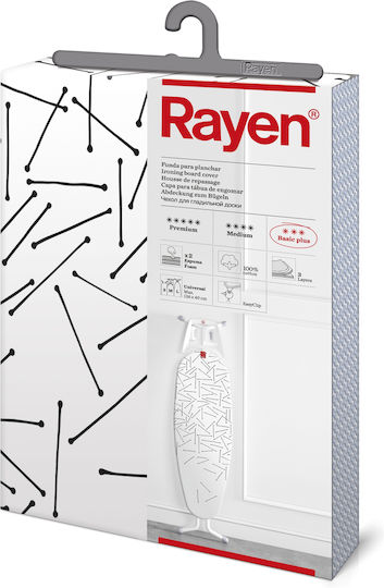 Rayen Ironing Board Cover Basic Plus 130x47cm White