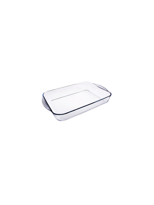 Alorno Glass Rectangular Heat-Resistant Cookware 3500ml