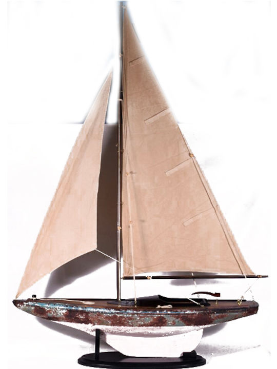 Vintage Christmas Boat 60x87cm