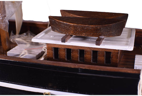 Cutty Sark Коледен Кораб Ветроходна Дървена 83x105см