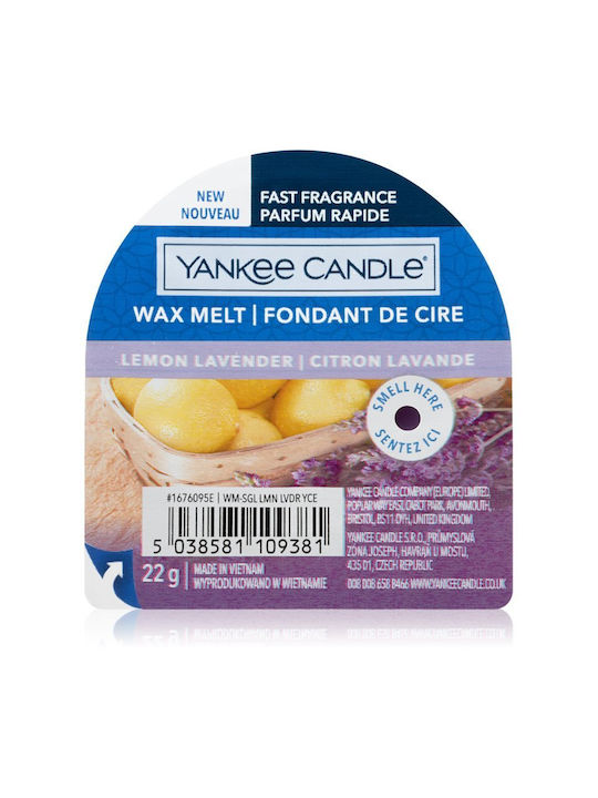 Yankee Candle Αρωματικό Wax Melt με Άρωμα Lemon Lavender 22gr