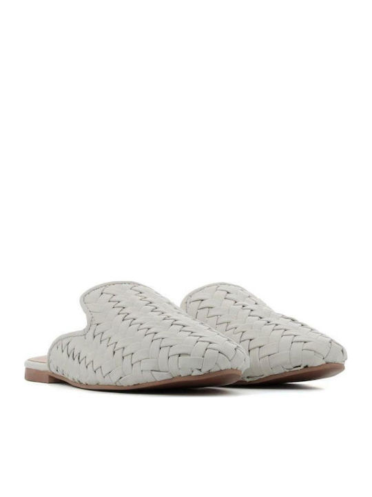 Houma Flat Δερμάτινα Mules Πάγου