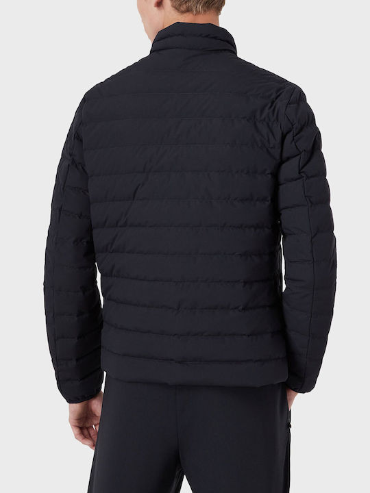 Emporio Armani Ανδρικό Χειμωνιάτικο Μπουφάν Puffer Navy Μπλε