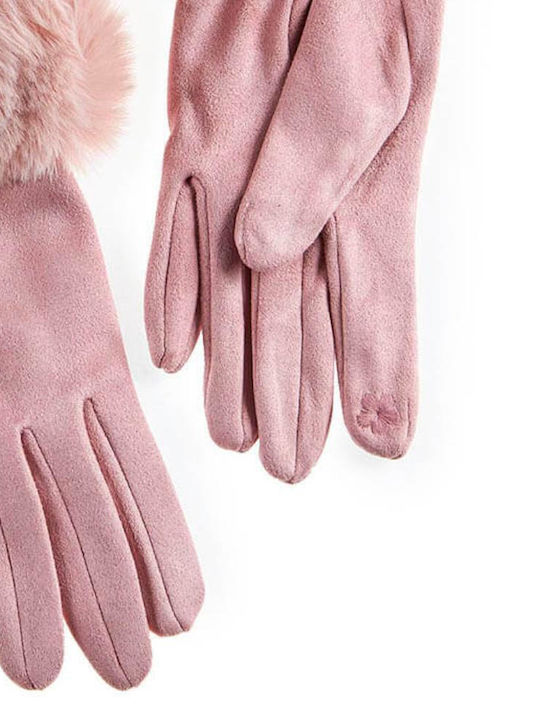Rosa Handschuhe
