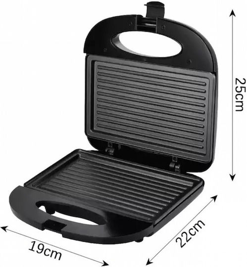 Raf R.218 Τοστιέρα για 2 Τοστ 850W Inox