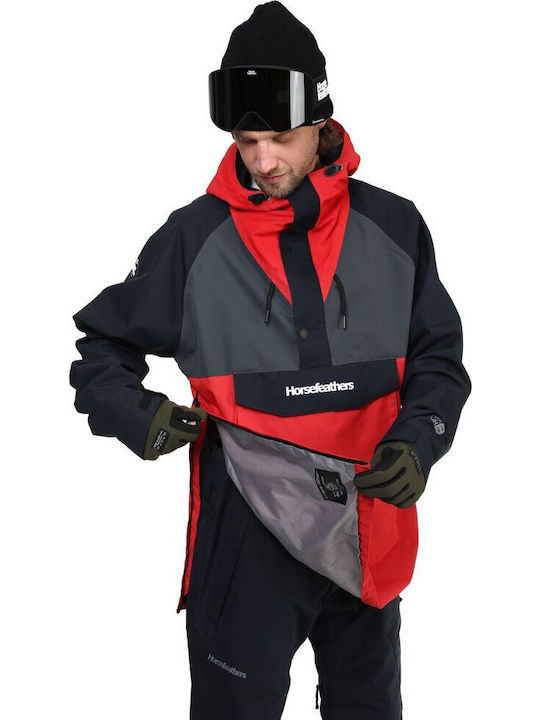 Horsefeathers Spencer OM309C Men's Ski & Snowboard Jacket Red