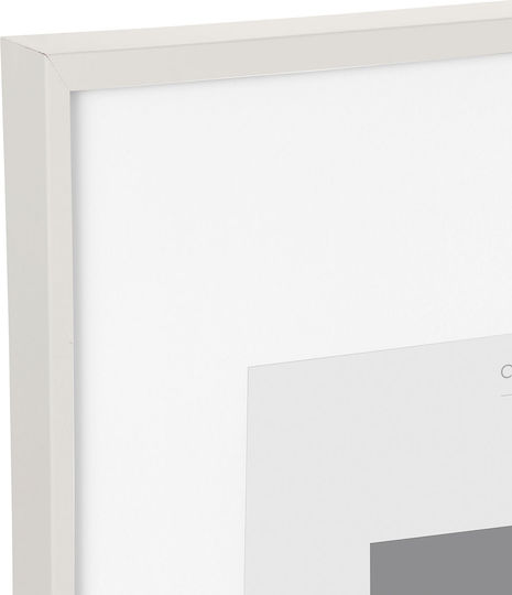 Wooden Photo Frame with White Frame